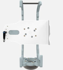 Hillaero SENTEC FAA certified mountable bracket for Air Ambulance Airmed Helicopter or Fixed Wing Aircraft SIDE